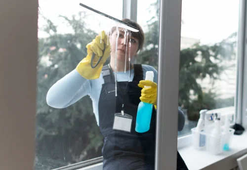 Nettoyage de vitres intérieures et extérieures à Buhy